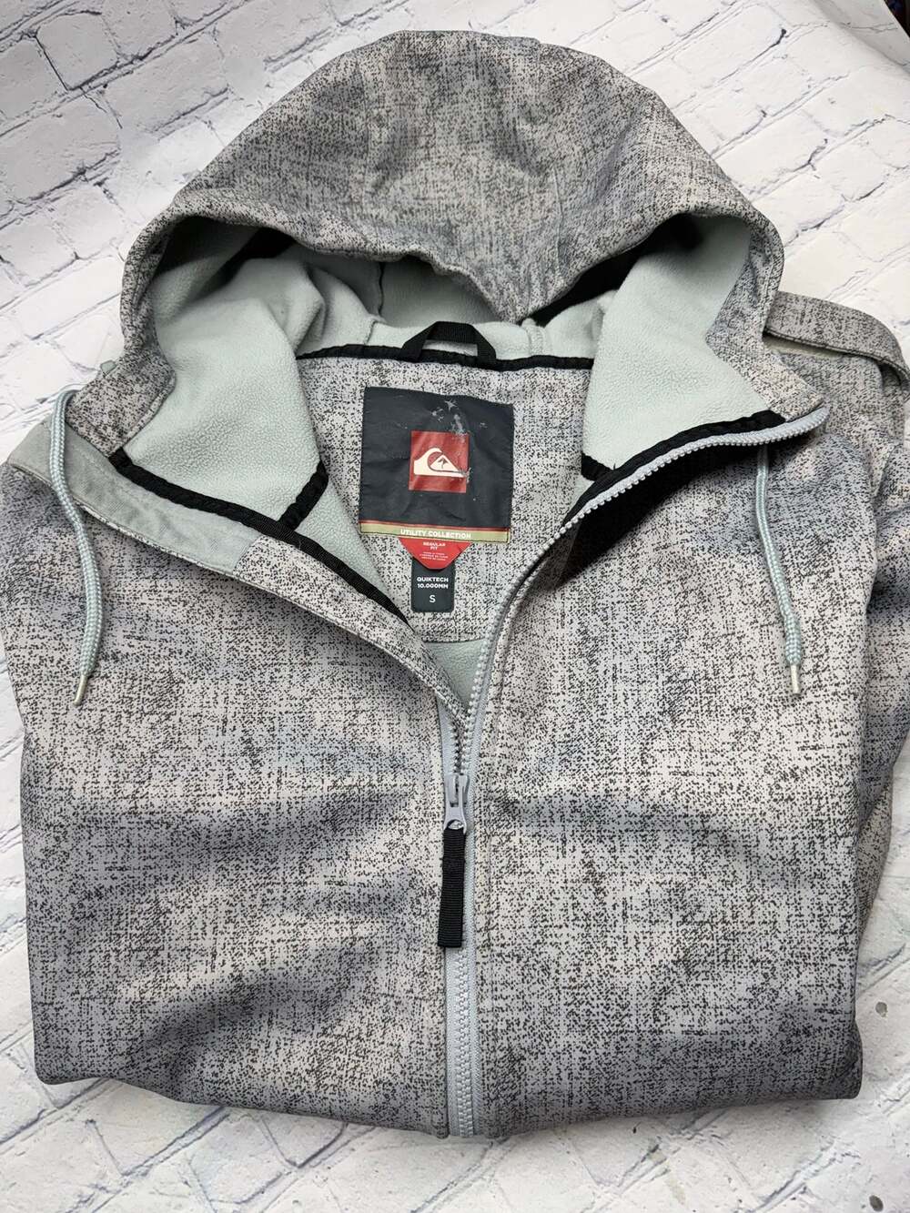 Quicksilver Utility Collection Quick Tech Men's Zip Up Shell Jacket Small - Picture 1 of 10